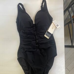 One piece bathing suit